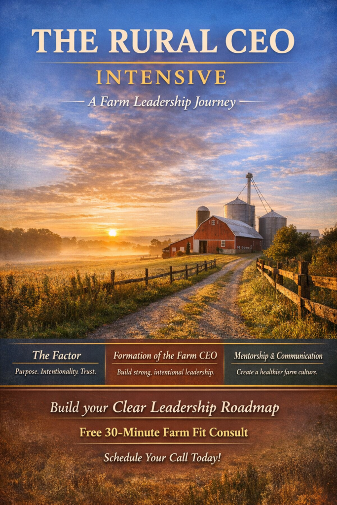 The Rural CEO- a farm leadership journey
